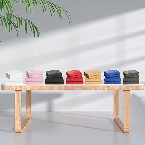 Cooling Chocolate Full Size Sheet Set - 4 Piece