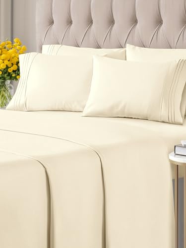 Queen 6 Piece Cooling Breathable Sheet Set