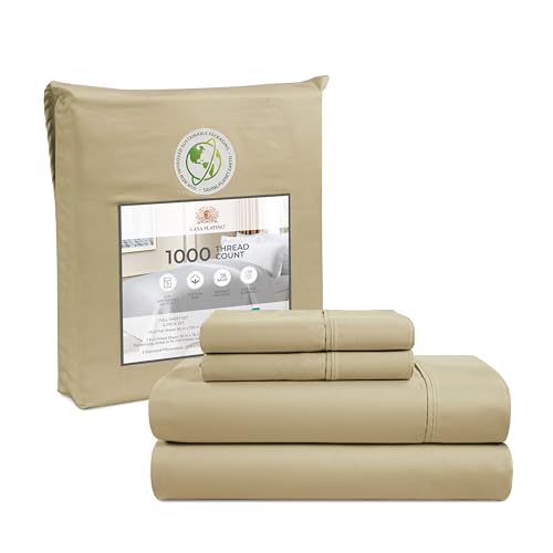 Luxury 1000 Thread Count Full Size Bed Sheets Set