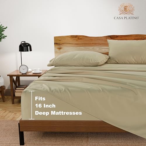 Luxury 1000 Thread Count Full Size Bed Sheets Set