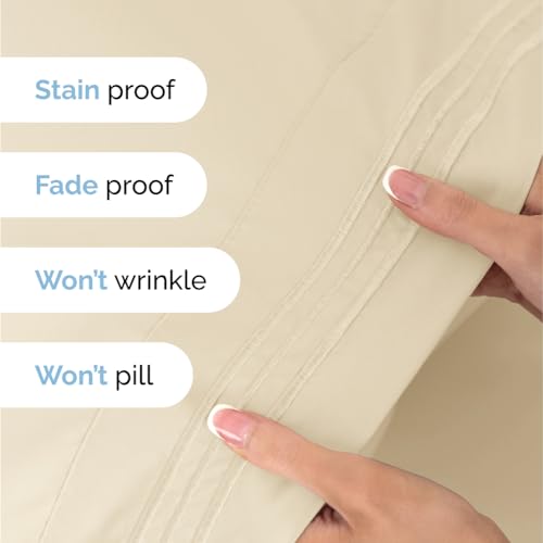 Queen 6 Piece Cooling Breathable Sheet Set