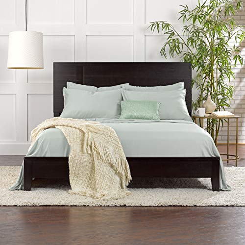 Organic Bamboo Queen Bed Sheet Set - Sea Glass