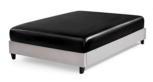 Satin Queen Fitted Sheet - Extra Soft & Deep Pocket