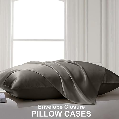 Cooling Tencel Sheet Set - Charcoal Grey Queen