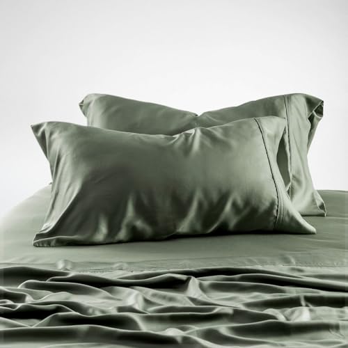 Eucalyptus Cooling King Size Sheet Set - Moss
