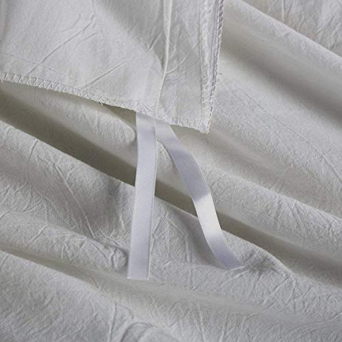 Silver 100% Egyptian Cotton Queen Duvet Cover Set