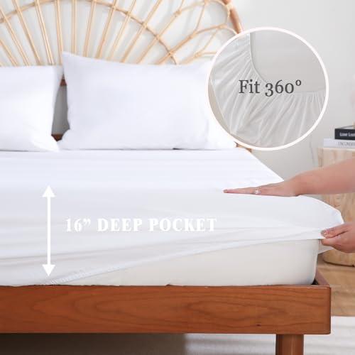 Egyptian Cotton Full Sheets 800TC, 4 PCS