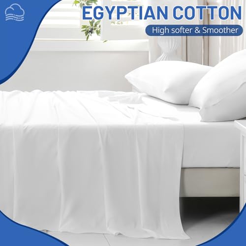 Luxury 400 Thread Count Egyptian Cotton Queen Sheets