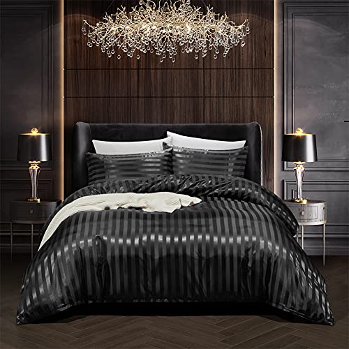Luxury Satin Duvet Cover Set - King Size