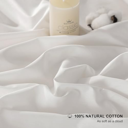 Levoo 100% Egyptian Cotton King Sheet Set