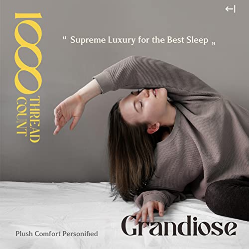 Mayfair Linen 100% Egyptian Cotton Queen Bed Set