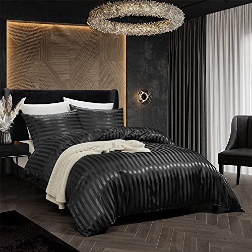 Luxury Satin Duvet Cover Set - King Size