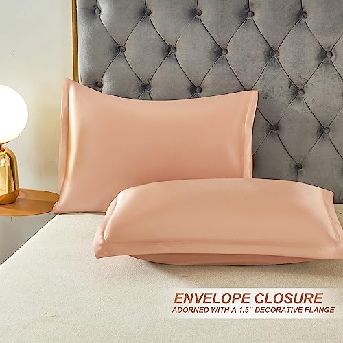 Satin Queen Duvet Cover Set - Ultra Soft 3 Piece