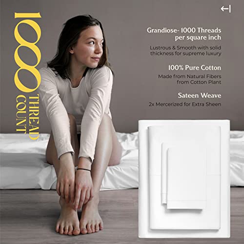 Mayfair Linen 100% Egyptian Cotton Queen Bed Set