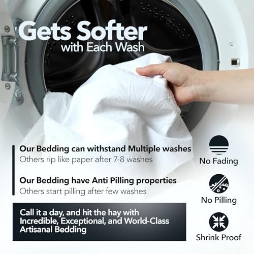 Luxury 100% Egyptian Cotton Pillowcases Set of 2