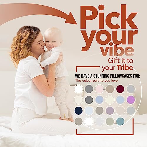 Luxury 100% Egyptian Cotton Pillowcase Set of 2