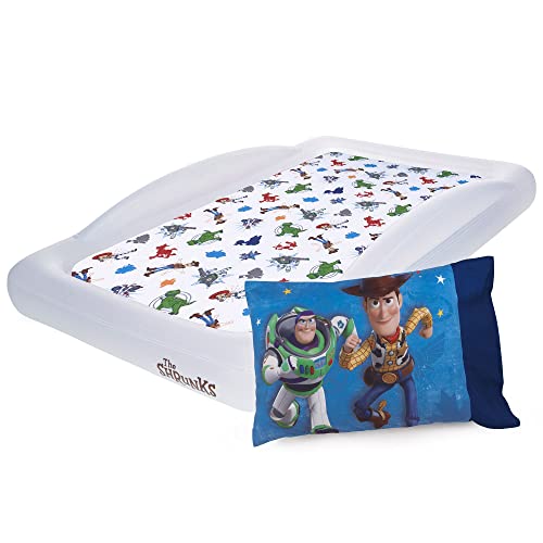Portable Toddler Travel Bed with Toy Story Sheets