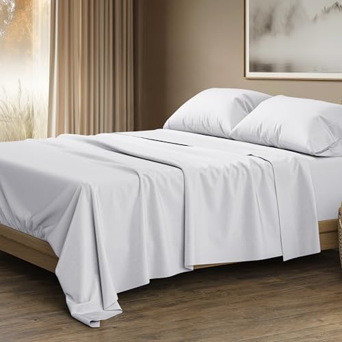 Luxurious 100% Egyptian Cotton Queen Sheet Set
