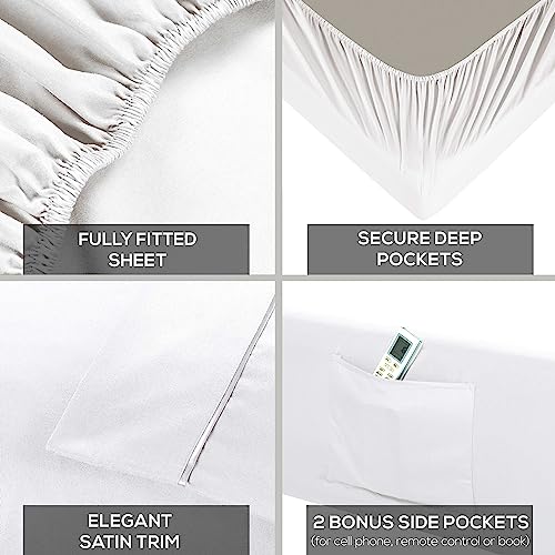 Mueller Ultratemp 6-Piece California King Bed Sheets