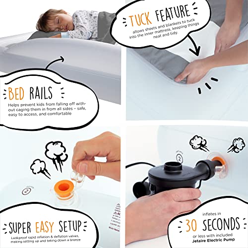 Portable Toddler Travel Bed with Toy Story Sheets