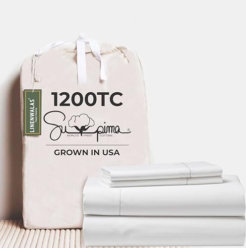 Luxury King Supima Cotton Fitted Sheet Set