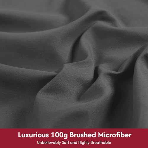 LONAVA Twin Luxury Microfiber Sheet Set - Gray
