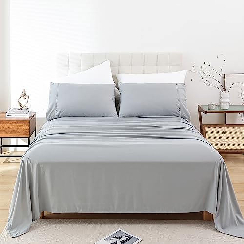 Cooling Twin Bed Sheet Set - Silky Soft 3 Piece