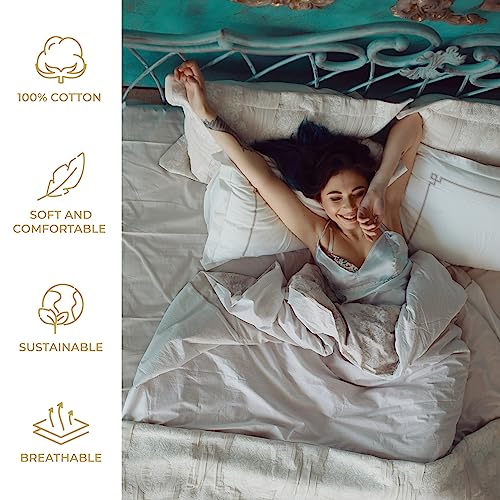 Westbrooke 500TC 100% Cotton Queen Sheet Set