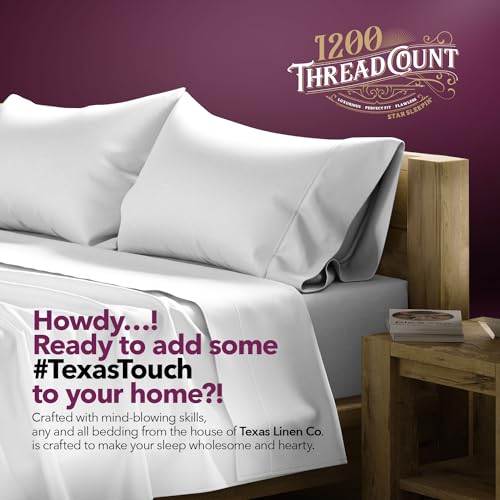 Luxury 100% Egyptian Cotton Queen Sheet Set