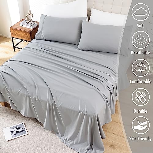 Cooling Twin Bed Sheet Set - Silky Soft 3 Piece