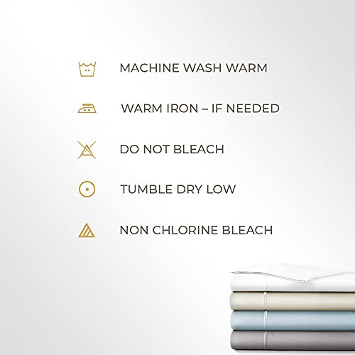 Westbrooke 500TC 100% Cotton Queen Sheet Set