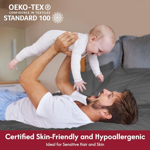 LONAVA Twin Luxury Microfiber Sheet Set - Gray