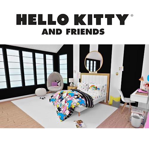 Hello Kitty & Friends 7-Piece Queen Bedding Set