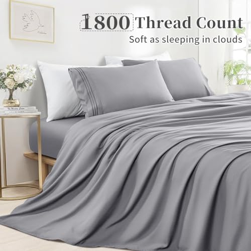 Shilucheng King Size Cooling Bed Sheet Set