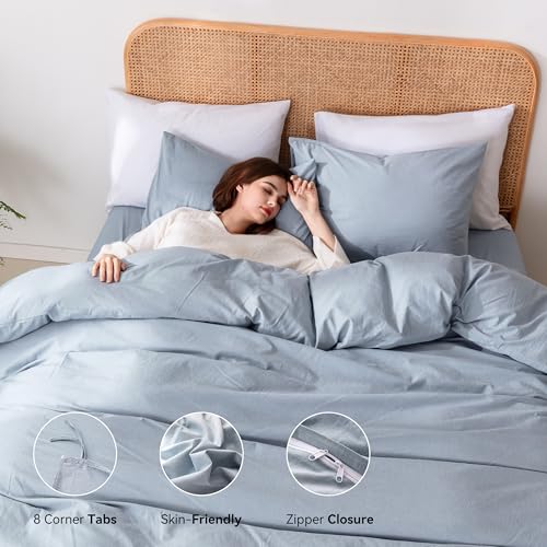 Luxury Organic Cotton King Duvet Cover Set