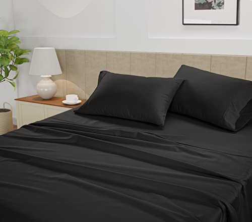 Lane Linen 450 Thread Count Twin XL Cotton Sheets