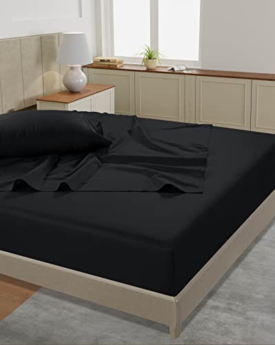 Lane Linen 450 Thread Count Twin XL Cotton Sheets