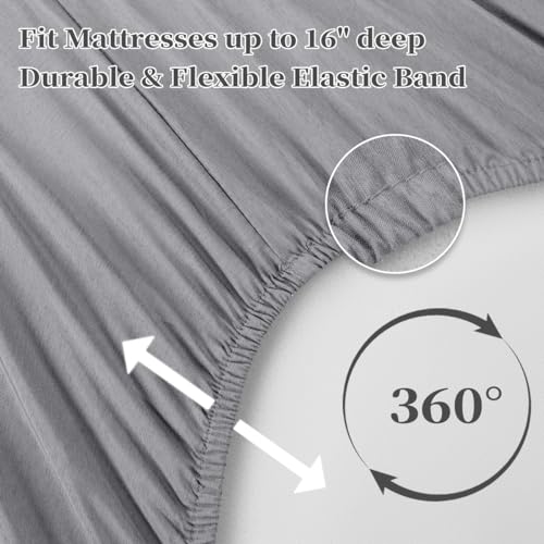 Shilucheng King Size Cooling Bed Sheet Set