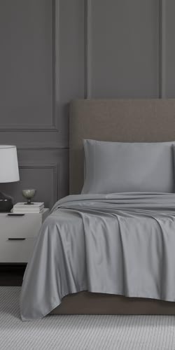 Luxury 1200 Thread Count King Sheet Set, Gray