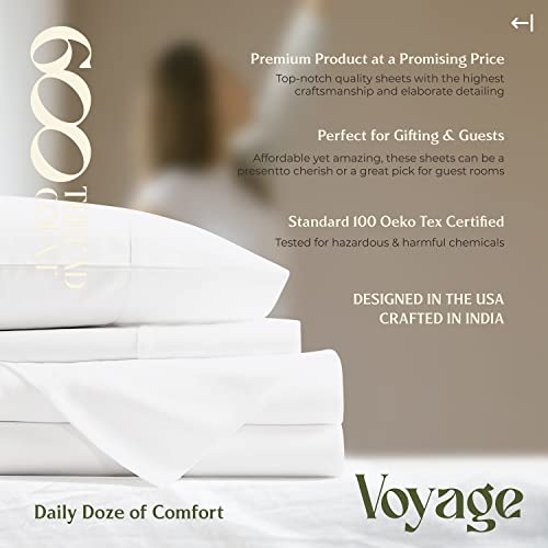 Luxury 100% Egyptian Cotton Queen Sheet Set