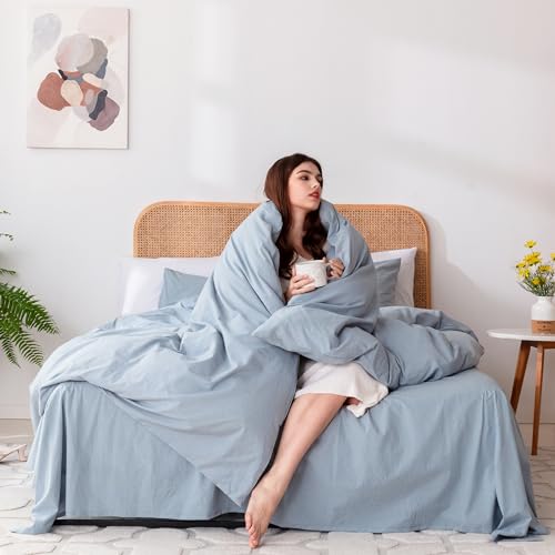 Luxury Organic Cotton King Duvet Cover Set