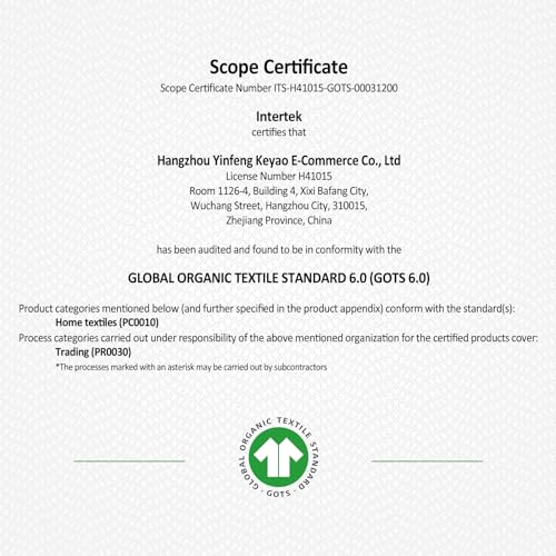 Luxury Organic Cotton King Duvet Cover Set