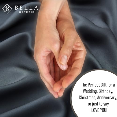 Luxury King Duvet Cover Set - Charcoal Gray