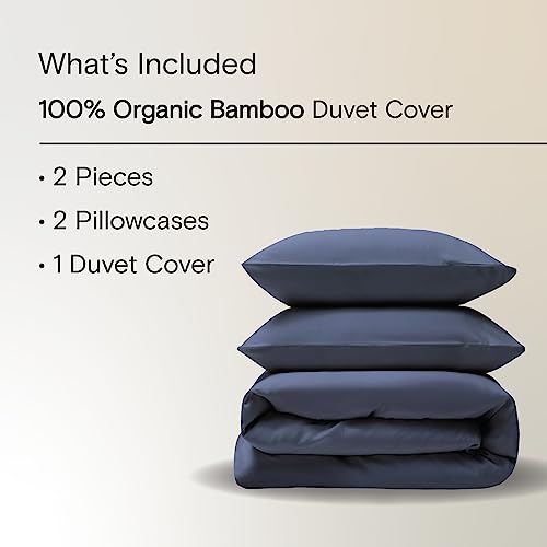 Buttery Soft Bamboo Duvet Cover Set - Sapphire