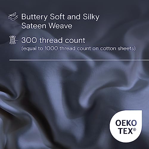 Buttery Soft Bamboo Duvet Cover Set - Sapphire