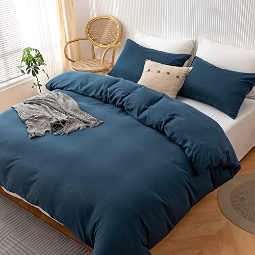 Ultra Soft Egyptian Cotton Queen Duvet Cover Set