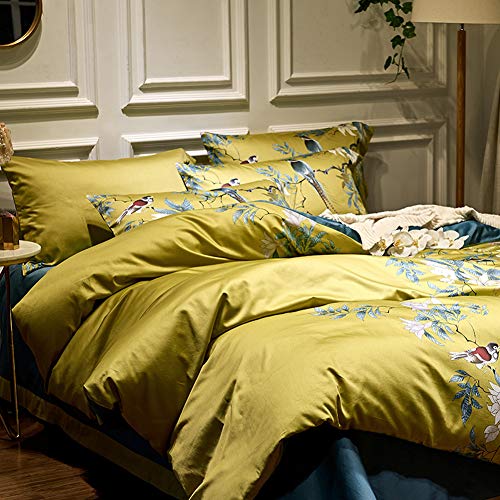 Garden Floral Reversible Duvet Cover Set - Queen