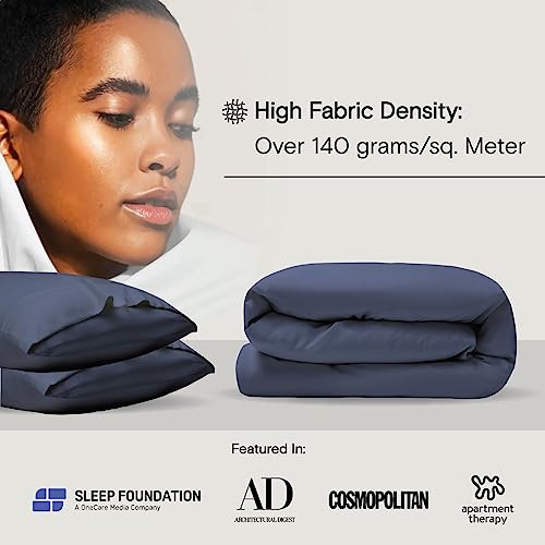 Buttery Soft Bamboo Duvet Cover Set - Sapphire