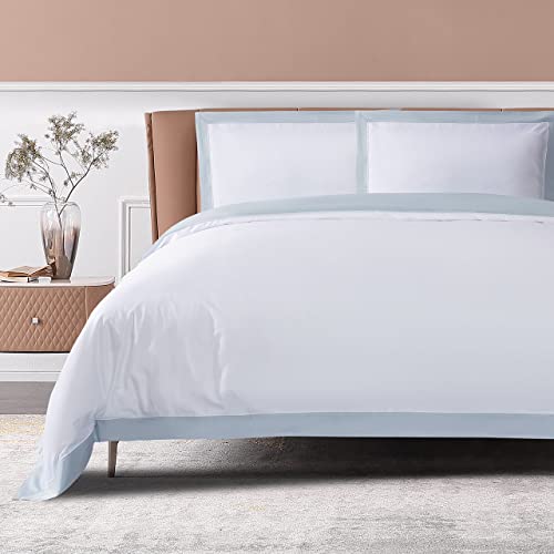 Luxury King Duvet Cover Set - Cotton & Silk