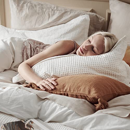 Bedsure 100% Cotton King Duvet Cover Set